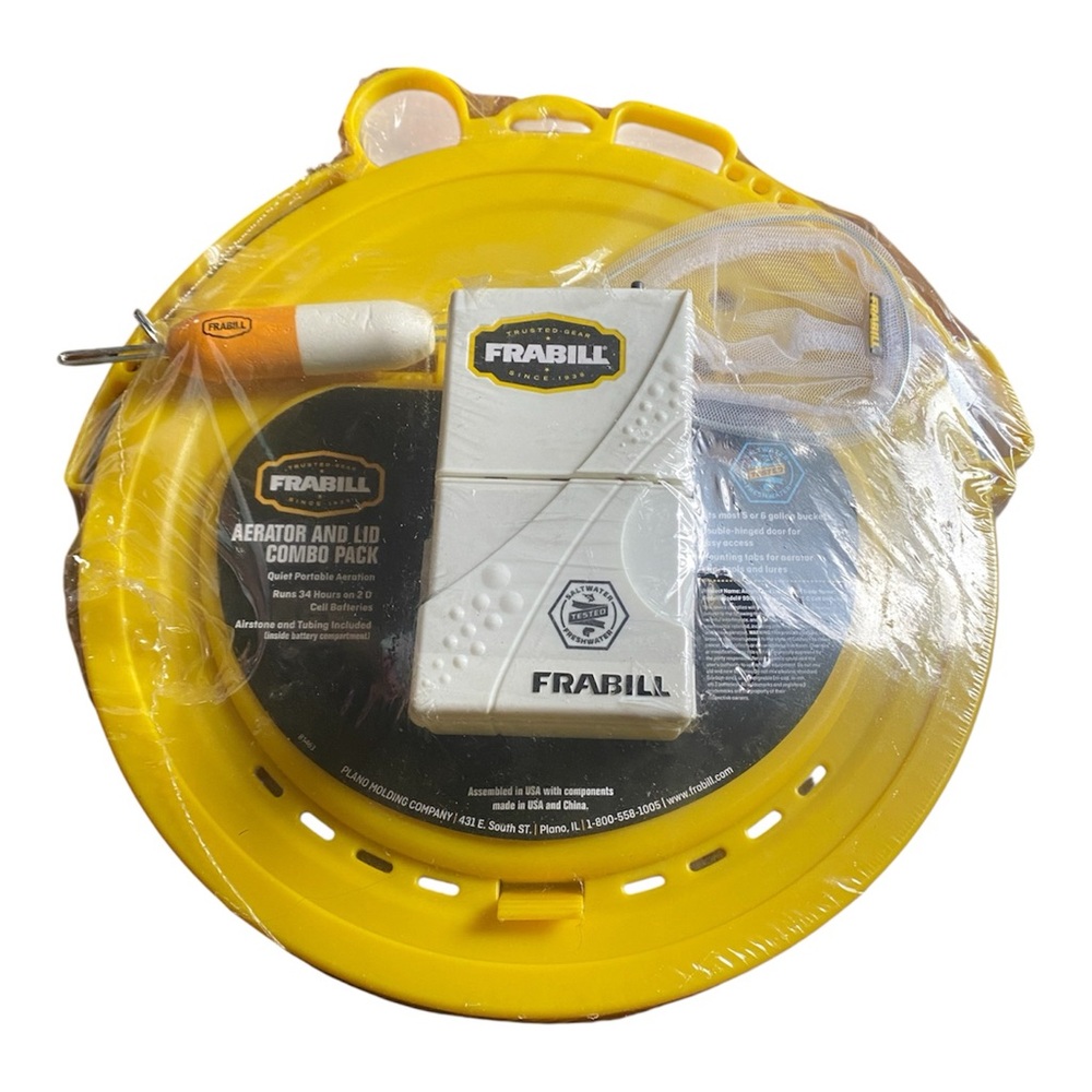 Frabill Aerator and Lid Combo Pack